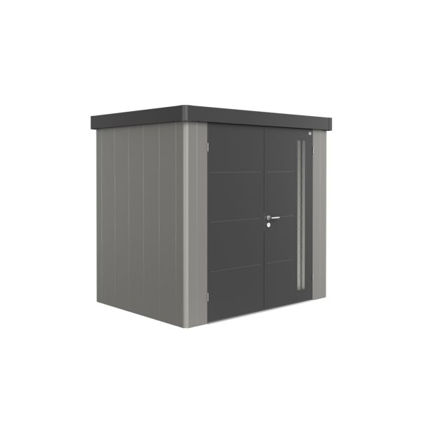 KOVINSKA VRTNA HIŠKA BIOHORT 236X180X222 CM NEO 1B STANDARD VRATA