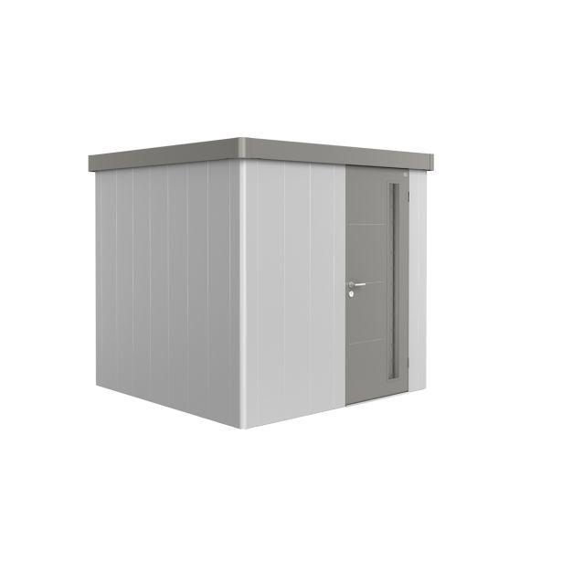 KOVINSKA VRTNA HIŠKA BIOHORT 236X236X222 CM NEO 2B STANDARD VRATA