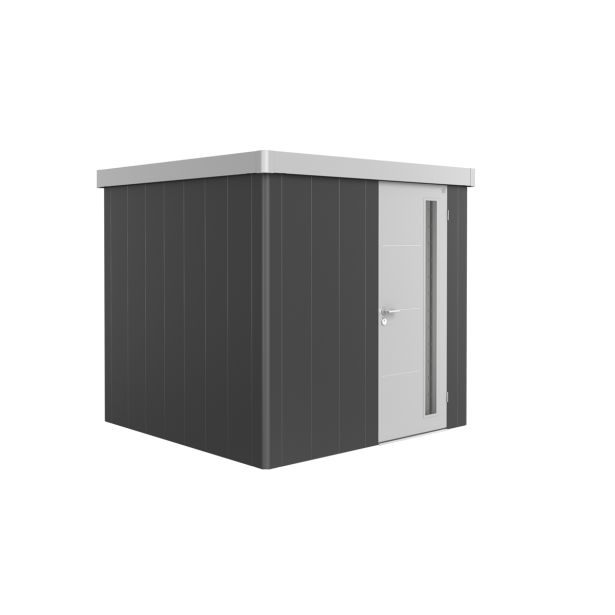 KOVINSKA VRTNA HIŠKA BIOHORT 236X236X222 CM NEO 2B STANDARD VRATA