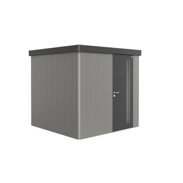 KOVINSKA VRTNA HIŠKA BIOHORT 236X236X222 CM NEO 2B STANDARD VRATA