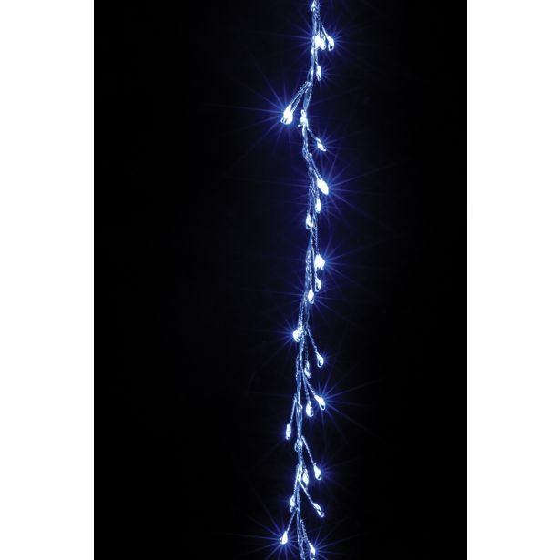 HLADNO BELE LUČKE NA SREBRNI ŽICI