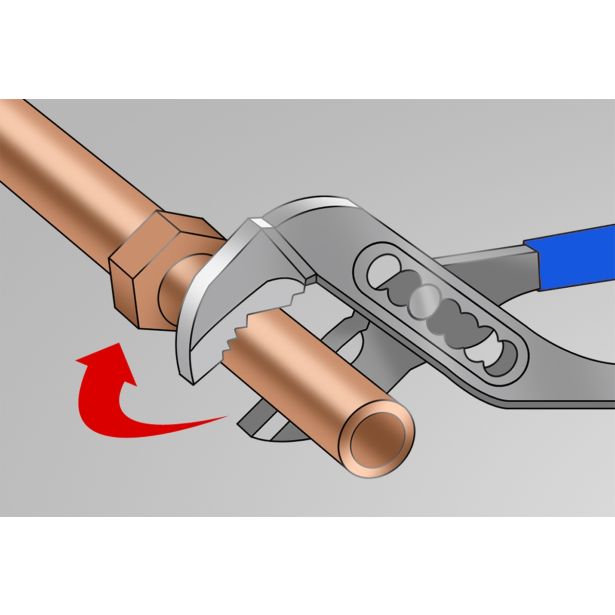 PAPIGA KLEŠČE S ČEPOM UNIOR 240 MM BI ROČAJ ART. 447.1BI