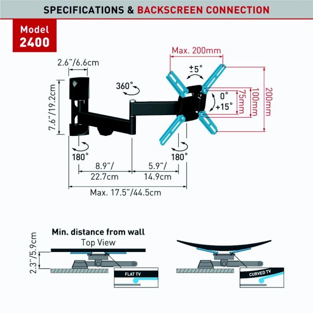 TV NOSILEC BARKAN 2400