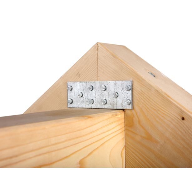 VEZNI ELEMENT ALBERTS 240X60X2 MM PLOŠČATI PERFORIRAN