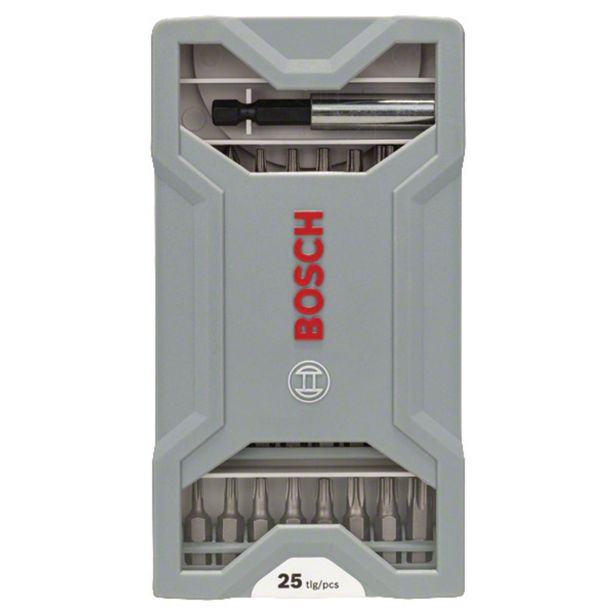 25-DELNI KOMPLET VIJAČNIH NASTAVKOV EXTRA HARD MINI X-LINE