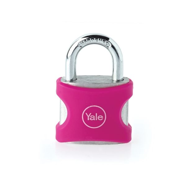 CILINDRIČNA OBEŠANKA YALE 25 MM PINK ESSENTIAL ALU ZAV=1 KOS