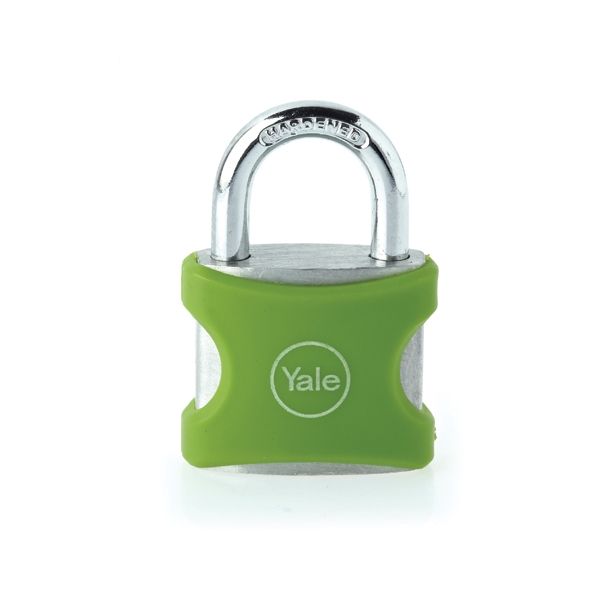 CILINDRIČNA OBEŠANKA YALE 25 MM ZELENA ESSENTIAL ALU ZAV=1 KOS