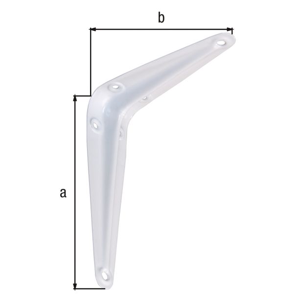 KOVINSKI NOSILEC POLICE ALBERTS 250X200 MM, BEL