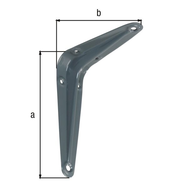KOVINSKI NOSILEC POLICE ALBERTS 250X200 MM, SIV