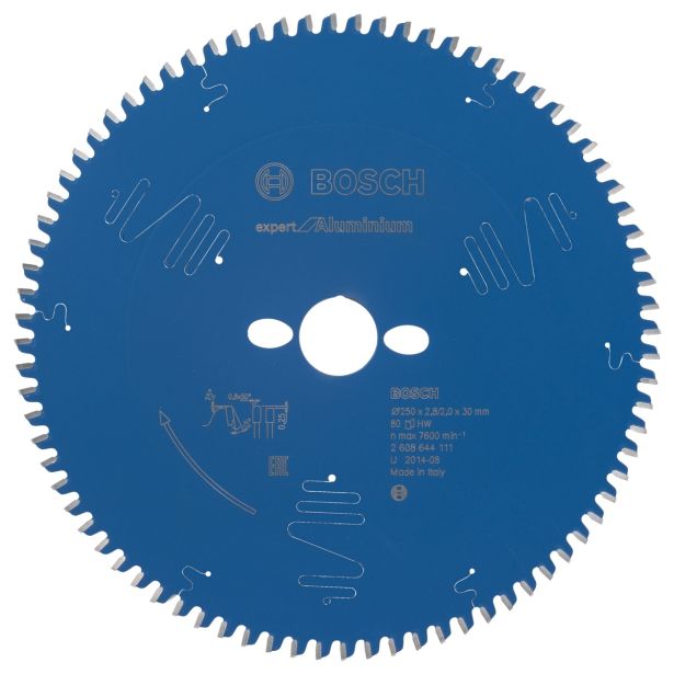 LIST ŽAGE ZA ALUMINJ BOSCH 250X2.8/2.0X30 80 ZOB