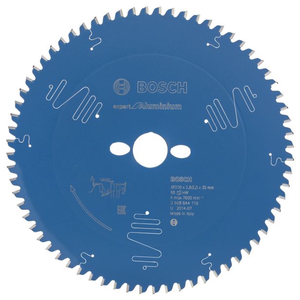 LIST ŽAGE ZA KOVINO BOSCH 250X30X2.8 ZOB 68