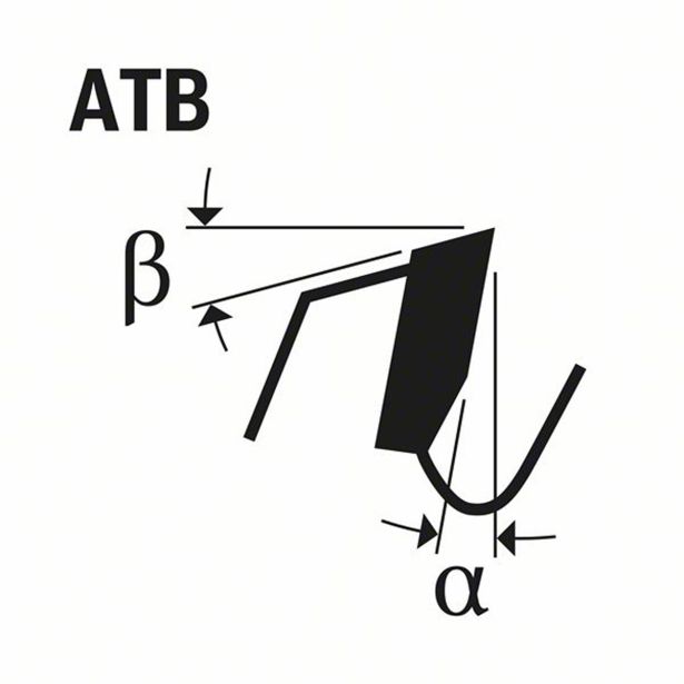 LIST ŽAGE ZA LES WIDIA BOSCH 254X30X3.2 MM ZOB 60
