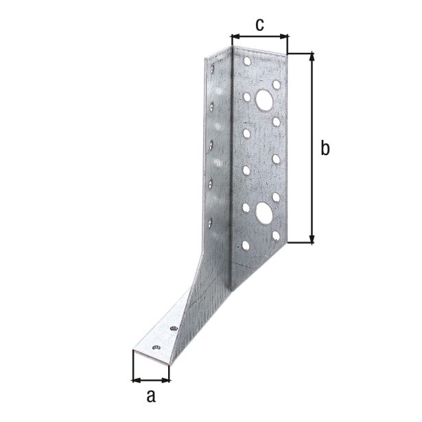 VEZNI ELEMENT ALBERTS 25X140X40 MM DESNI VEZNIK LESENIH KONSTRUKCIJ TIP A