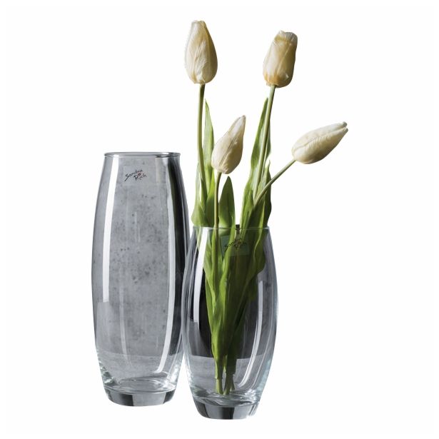 STEKLENA VAZA SANDRA RICH 26X8 AMARYLLIS