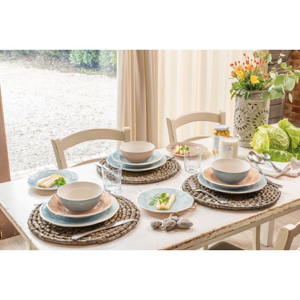 PLITVI KROŽNIK TOGNANA 27 CM SHABBY BEIGE