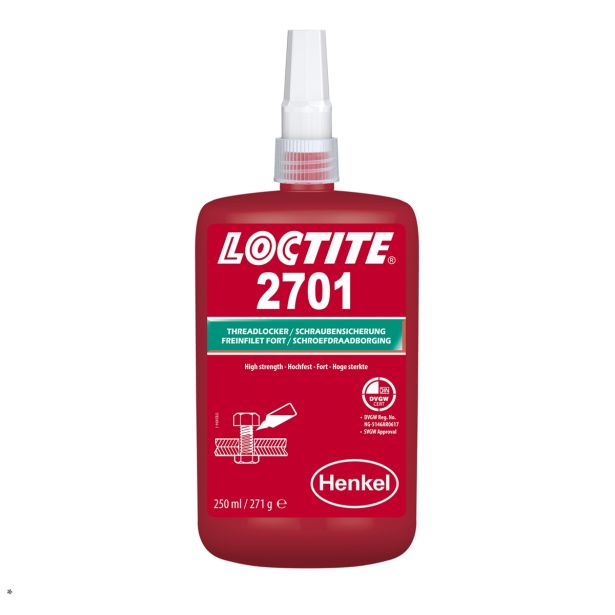 VAROVALO NAVOJNIH ZVEZ HENKEL ACM LOCTITE 2701 BO 250ML SK/RO/SI/HR 250 ML