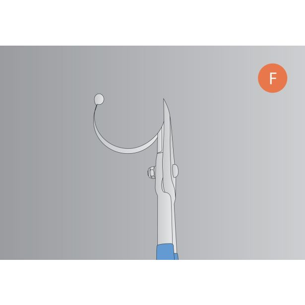 ŠKARJE LUKNJIČARKE UNIOR 280 MM LEVE ART. 572A