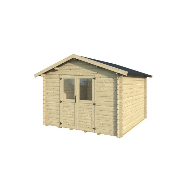 LESENA VRTNA HIŠKA GARTENPRO 280X280CM, DEB.28MM MERKUR