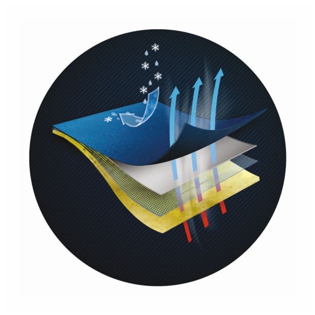 GUMENE ROKAVICE 281 TEMRES ŠT. L/9 MODRA UNIVERZALNA