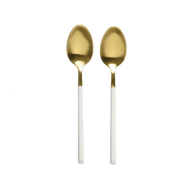 JEDILNI PRIBOR, ŽLICA 2/1 MAT ZLATA / INOX NATURE'S GIFT
