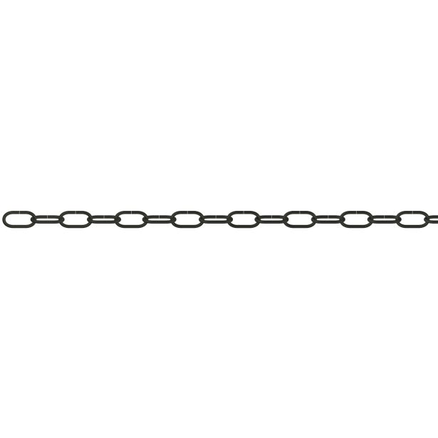 VERIGA DÖRNER + HELMER 2X16X10.4MM JEKLENA ČRNA OKRASNA ZAV=1M