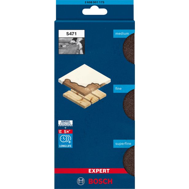 3-DELNI KOMPLET BRUSNIH GOB EXPERT S471 STANDARD, 69 X 97 X 26 MM, M, F, SF