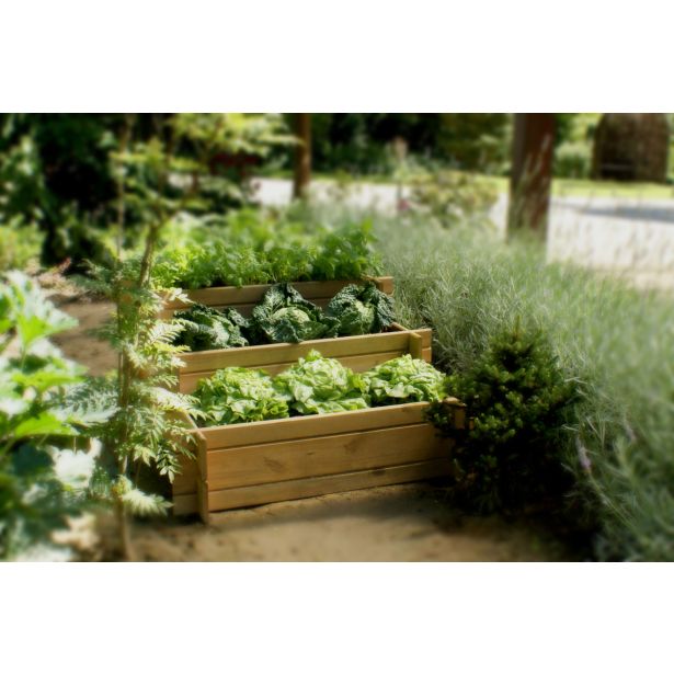 LESENA VISOKA GREDA PATKAR 3 NIVOJSKA HRAST 119X99X52 CM