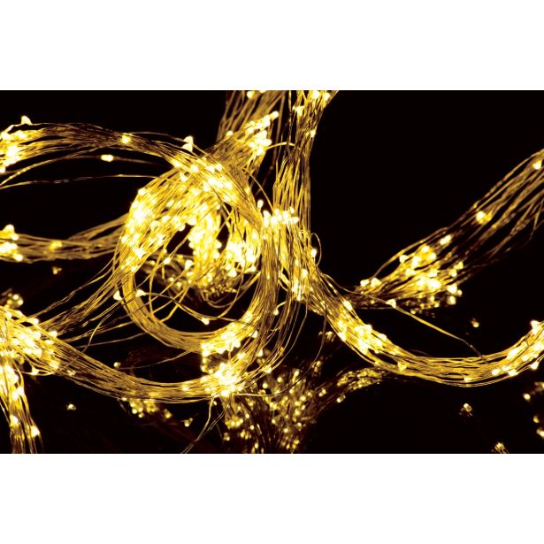 LUČKE MQ 300 MINI LED SLAP 3 M BELE 10 VEJ