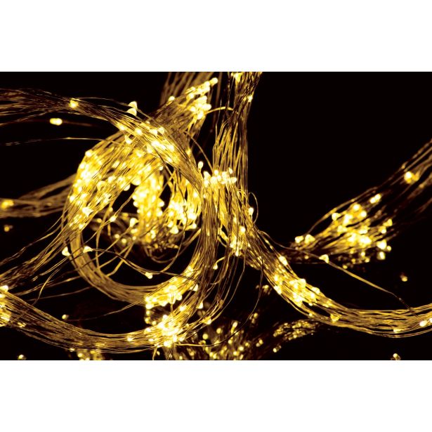 LUČKE MQ 300 MINI LED SLAP 3 M BELE 10 VEJ