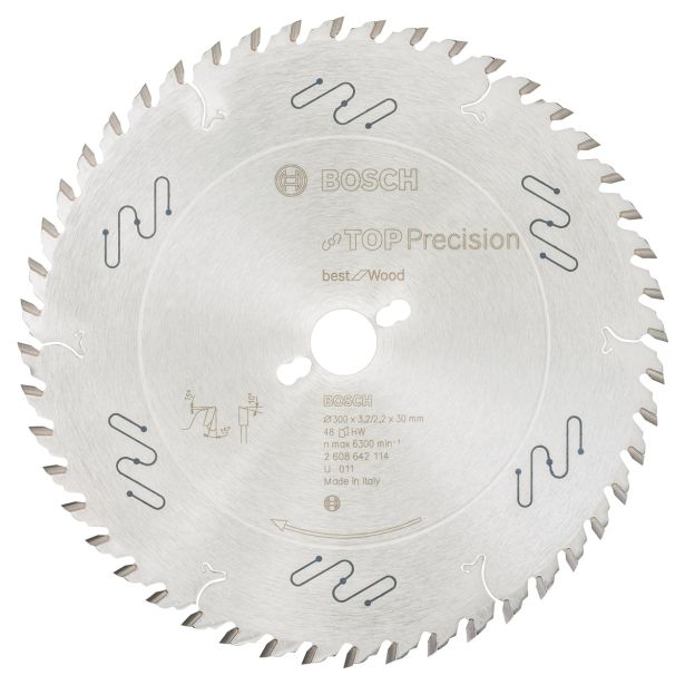 LIST ŽAGE ZA LES WIDIA BOSCH 300X30X3.2 ZOB 48