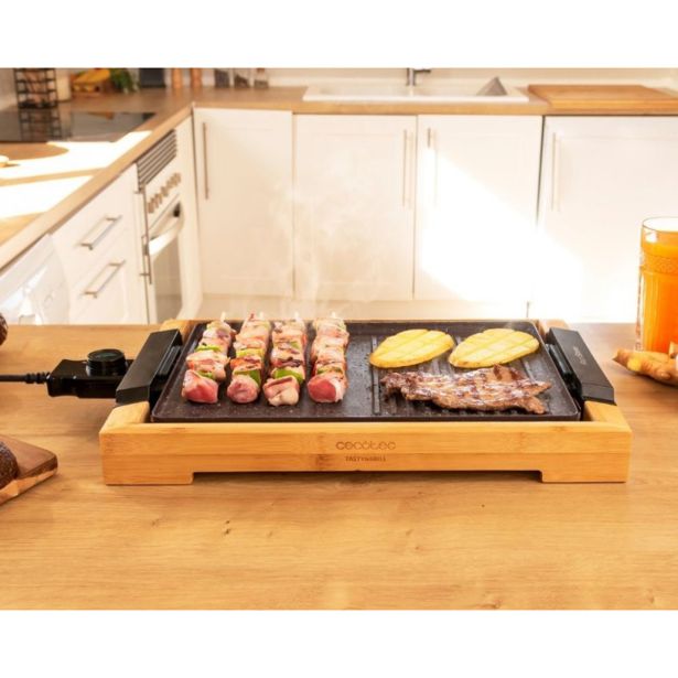 NAMIZNI ŽAR CECOTEC TASTY&GRILL 2000 BAMBOO MIXSTONE