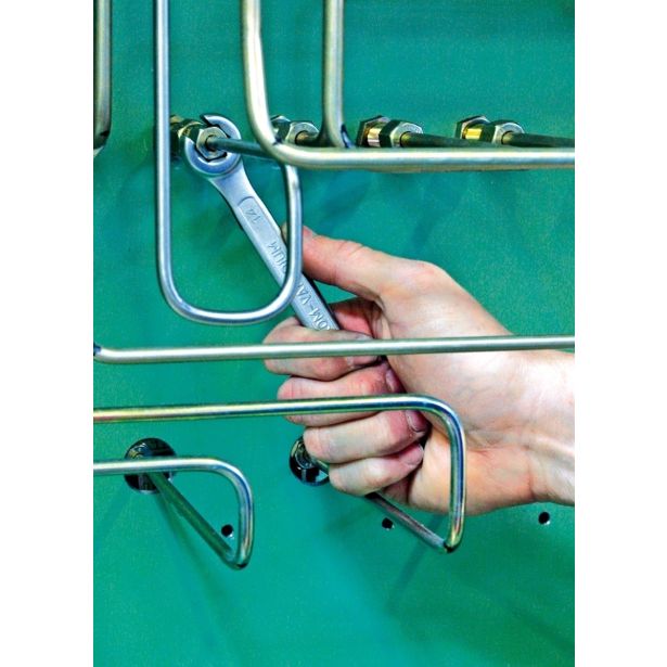 UKRIVLJEN ODPRTI OBROČNI KLJUČ UNIOR 30 X 32 MM ART. 183/2 (612709)