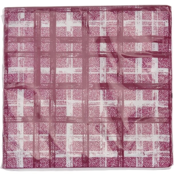 SERVIETE EH 33X33 CM KARO VZOREC 20/1 SORTIRANE BARVE