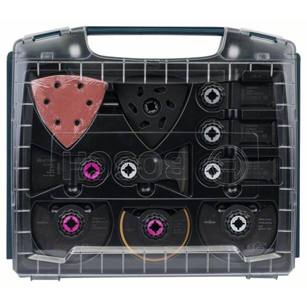 PRIBOR ZA VEČNAM. ORODJA BOSCH 34-DELNI KOMPLET I-BOXX PRO ZA VEČNAMENSKO ORODJE