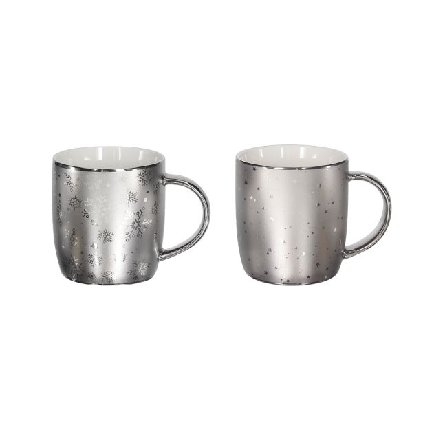 LONČEK TOGNANA 370 ML NATALE ALL SREBREN