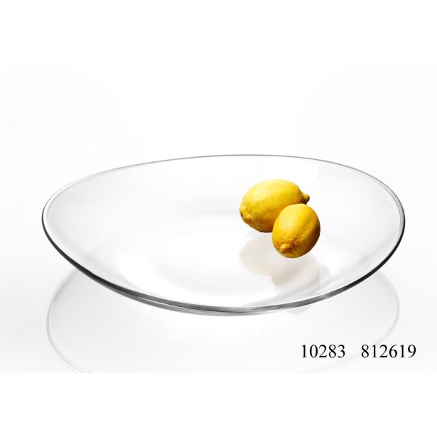 SERVIRNI KROŽNIK RITZENHOFF & BREKER 38 CM PAPAYA STEKLEN