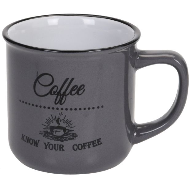 LONČEK EH 3/1 3.3 DL, KERAMIKA SORTIRANE BARVE Z NAPISOM