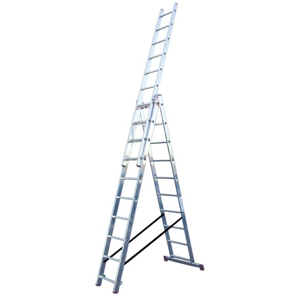 TRODELNA LESTEV KRAUSE CORDA 3X10 STOPNIC 2.8M DELOVNA VIŠINA 7M