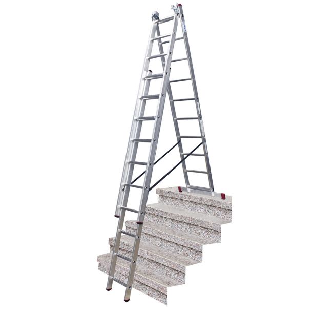 TRODELNA LESTEV KRAUSE CORDA 3X10 STOPNIC 2.7M PRIMERNA ZA STOPNICE