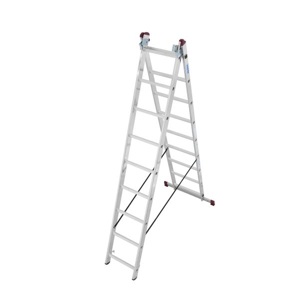 TRODELNA LESTEV KRAUSE CORDA 3X9 STOPNIC 2.5M PRIMERNA ZA STOPNICE