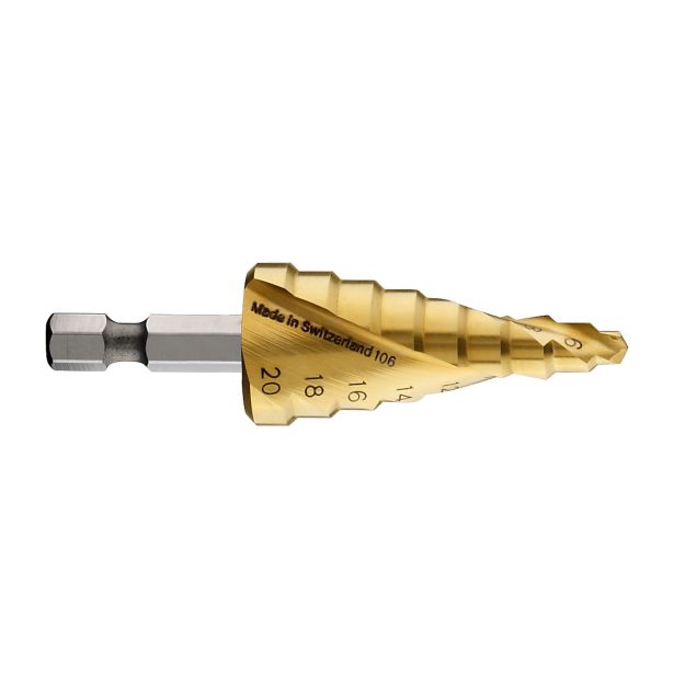 STOPENJSKI SVEDER HSS BOSCH 4-20X70.5 MM HEX 3-DELNI KOMPLET