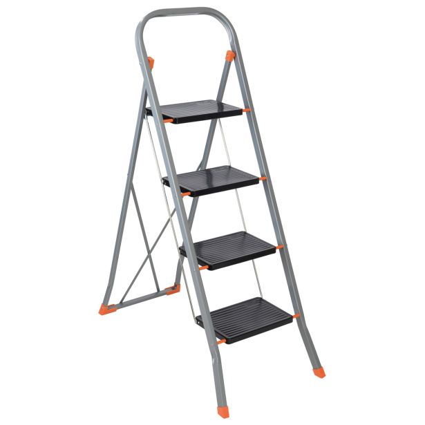 KOVINSKA PROSTOSTOJEČA LESTEV TINTO, 4 STOPNIČNA