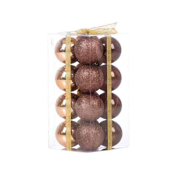 BUNKA IZ UMETNE MASE GLOSSTYLE 40 MM 16/1 RJAVA