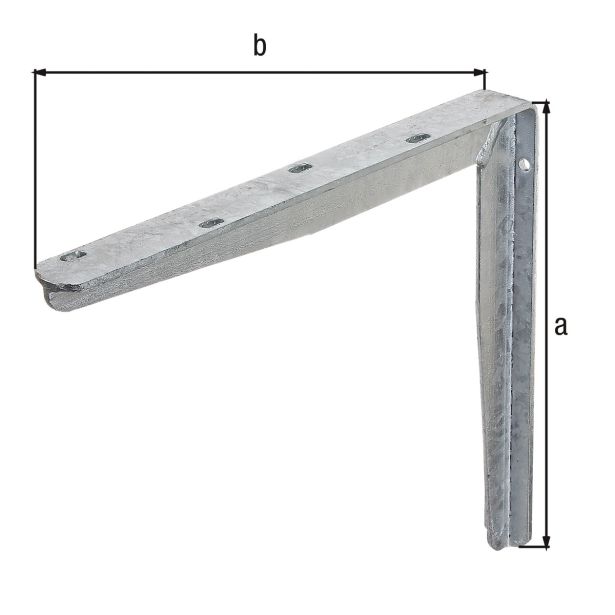 KOVINSKI NOSILEC POLICE ALBERTS 400X300 MM, GALV.