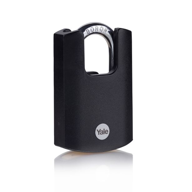 CILINDRIČNA OBEŠANKA 40MM YALE HIGH SECURITY, ODPORNOST PROTI KOROZIJI, 1 KOS S 3 KLJUČI, EN 12320:2012 - VARNOSTNI RAZRED 2