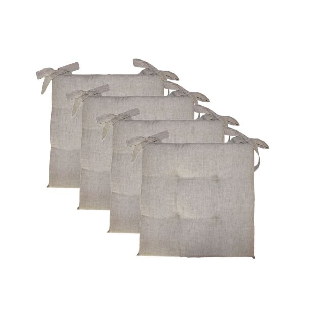 SEDEŽNA BLAZINA OLIBO 40X40 CM 4/1 BEŽ