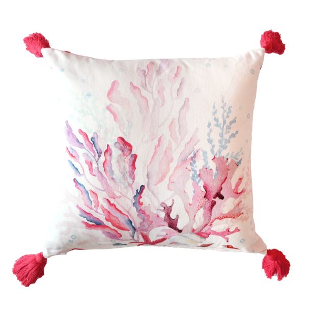 OKRASNI VZGLAVNIK AMO LA CASA 40X40 CM DIGITAL SORTIRANO