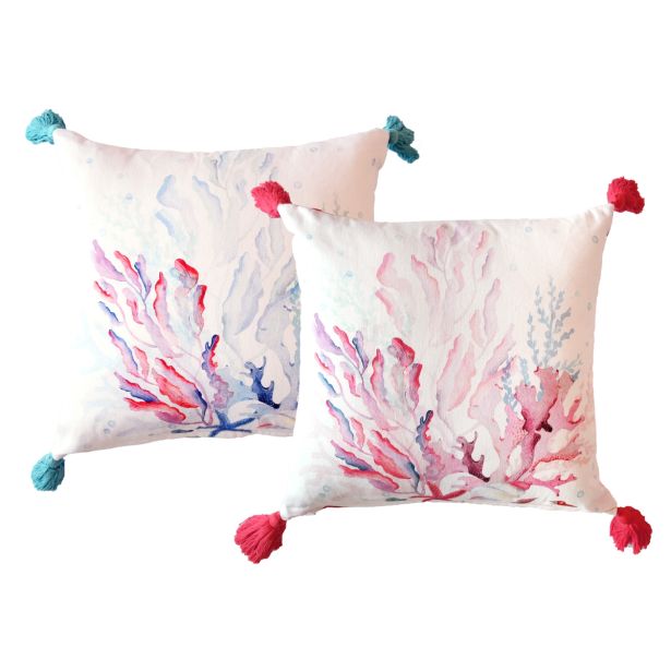 OKRASNI VZGLAVNIK AMO LA CASA 40X40 CM DIGITAL SORTIRANO