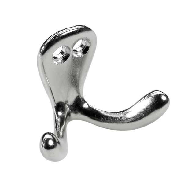 KOVINSKA OBEŠALNA KLJUKA HETTICH DIY 42X35X23 MM, IZGLED ALUMINIJ