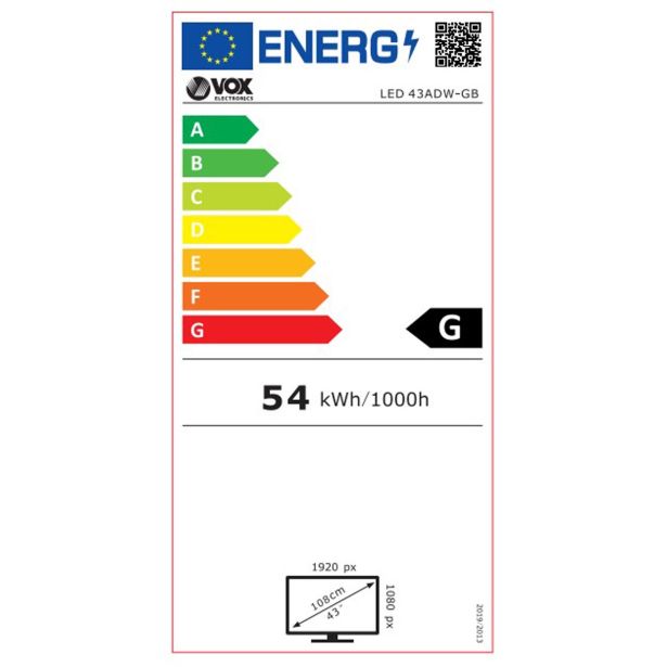 TELEVIZOR VOX 43ADW-GB